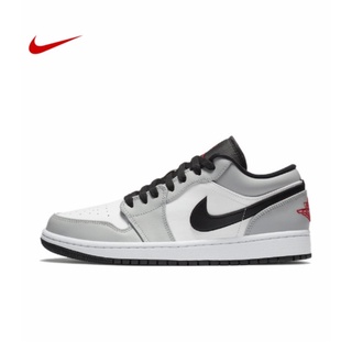 การส่งเสริม แท้จริงNIKE Air Jordan 1 Low Light Smoke Grey เตรียมจัดส่ง