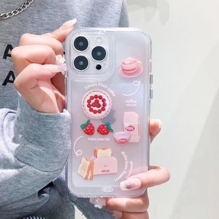 ✨ส่งเชือกเส้นเล็ก✨เคสไอโฟน14 Pro Max 13 12 11 เคส for iPhone 14พลัส เรียบง่าย พกง่ายๆ การป้องกันการตก Case