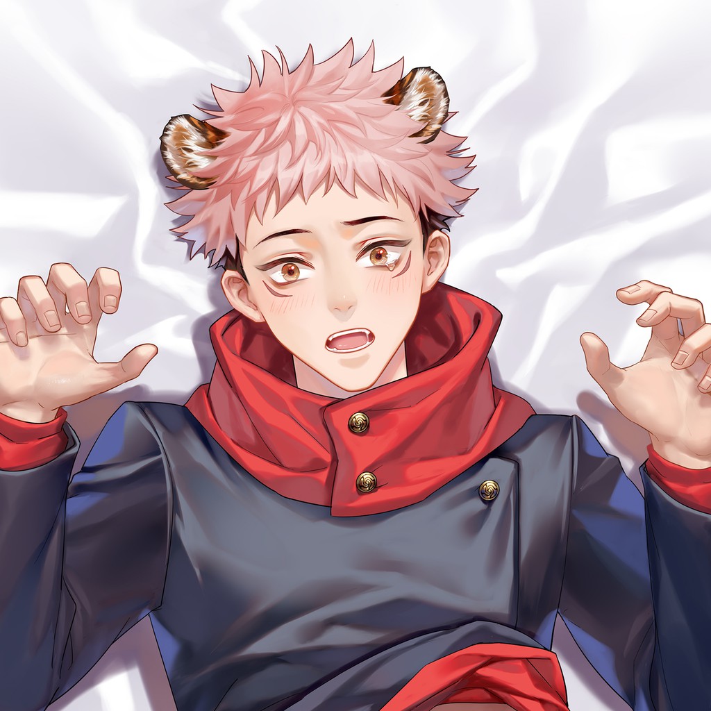 Anime Jujutsu Kaisen Dakimakura Itadori Yuji & Ryomen Sukuna Male Otaku ...