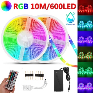 อะแดปเตอร์ควบคุมสายไฟ LED RGB 12V 44 คีย์ IR 10 เมตร 2835 กันน้ํา