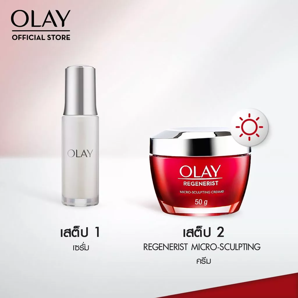 [แพ็คคู่สุดคุ้ม] OLAY Regenerist Micro Sculpting Serum เซรั่มช่วยลดริ้วรอย สกินแคร์หน้าใส 50 มล. thumbnail 7