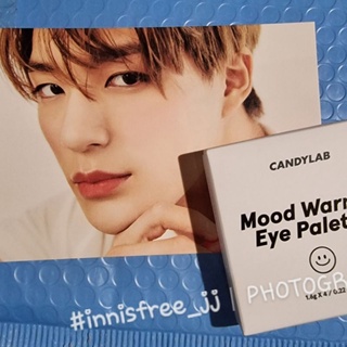 พาเลททาตา Candylab Mood warmer Eye palate 4สี 1.6g×4 แถมการ์ด nct dream