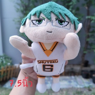 ตุ๊กตา Kuroko no basuke คุโรโกะ นายจืดพลิกสังเวียนบาส ชุโตกุ เบอร์6 ขนาด7.5นิ้ว ลิขสิทธิ์แท้ งานสวย หายาก Anime อะนิเมะ