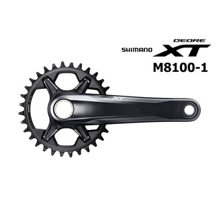 SHIMANO XT M8100-1 ชุดจานชั้นเดียว 12sp ไม่รวมกะโหลก