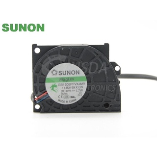 For Sunon GB1205PFVX-8AY 40 * 50 * 10 mm DC 12V 1.7W magnetic server inverter cooling fan cooler