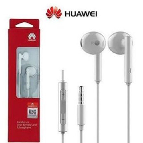 หูฟังแท้ๆ HUAWEI AM115 (สีขาว)  เสียงดีมาก พร้อมกล่อง