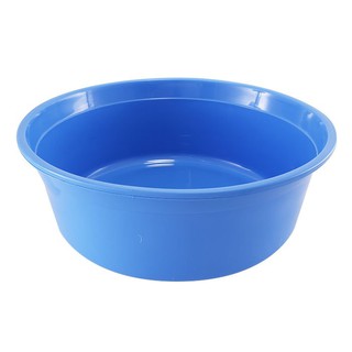 🔥The Best!! กะละมังพลาสติก ขนาด 55 ซม. สีน้ำเงิน Plastic Basin Size 55 CM Dark Blue Color