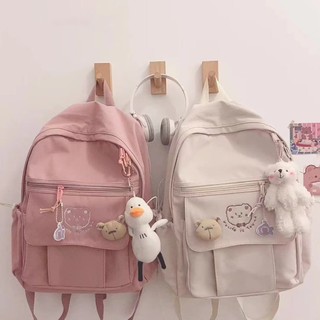 กระเป๋าเป้ผู้หญิง กระเป๋านักเรียน Japanese College Fengsen College Student Female Simple Backpack