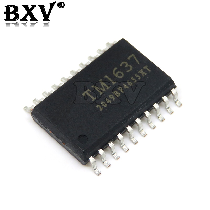 10 ชิ้น/ล็อต TM1637 TM1638 SOP20 LED ดิจิตอลหลอดไดร์เวอร์ชิปใหม่และต้นฉบับ