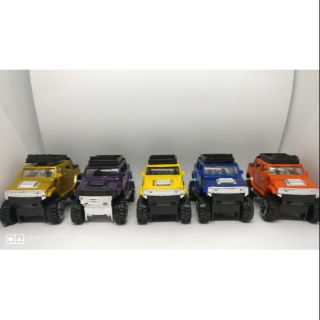 Hummer H2 set 5 by Hotwheels