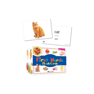 MISBOOK First Words Flash Cards การ์ดคำศัพท์ 5 หมวด 125 ใบ (ใช้ร่วมกับ TalkingPen ได้)