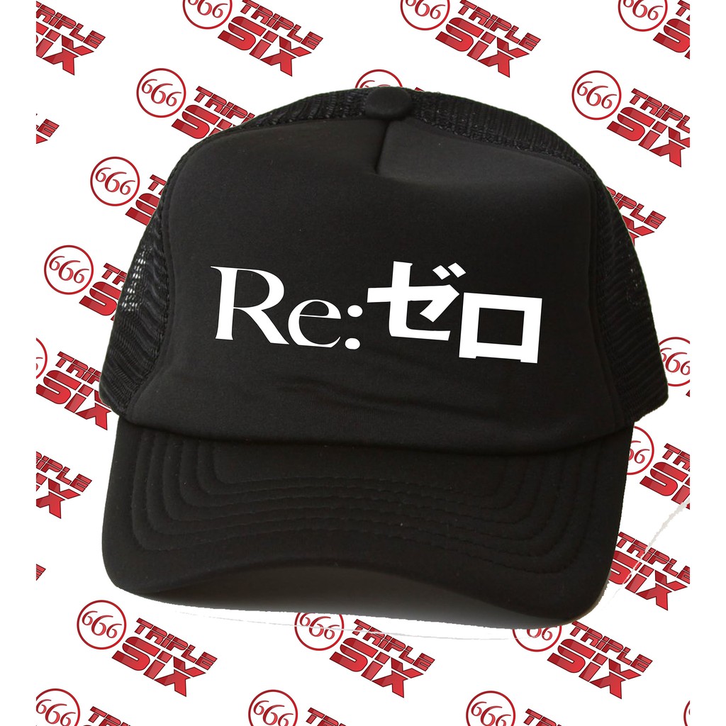 อะนิเมะ Trucker Hat Re:zero Re Zero