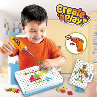 [ลดเพิ่ม 100.- RQK8R5NT] ชุดเครื่องมือแสนสนุก Create ‘n play