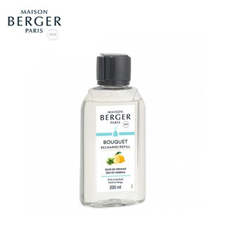 Maison Berger Bouquet Parfume Zest of Verbena Diffuser Refill 200ml : น้ำหอมชนิดเติมสำหรับก้านกระจายความหอมกลิ่นเซ็สท์