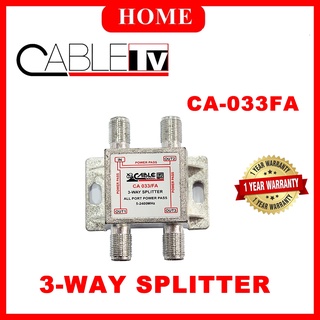 CABLE Satellite Splitter All Pass 3 way รุ่น CA 033/FA