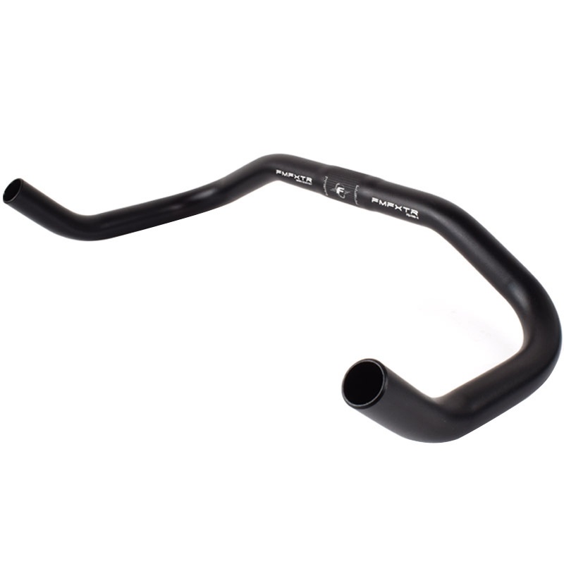 FMFXTR จักรยาน Bullhorn Handlebar อลูมิเนียม 25.4 มม.390 มม.แฮนด์จักรยานสําหรับเกียร์คงที่จักรยานจักรยานเสือหมอบ