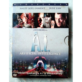 📀 DVD A.I. ARTIFICIAL INTELLINGECE (2001) : จักรกลอัจฉริยะ 📌กรุณาดูรูปให้ละเอียดประกอบการตัดสินใจครับ