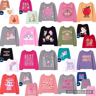 เสื้อยืดแขนยาวเด็กผู้หญิง (SET2)
