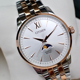 นาฬิกาข้อมือ ชาย Citizen Moon Phase สองกษัตริย์ รุ่น AK5006-58A