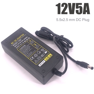 ADAPTER ⚡️ 12V-5A หัวเสียบ 5.5 x 2.5 mm