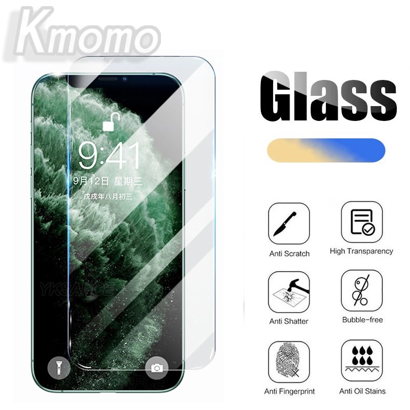 ฟิล์มกระจกนิรภัย For IPhone 12 Mini 11 12 Pro Max X XS XR 6 6s 7 8 Plus