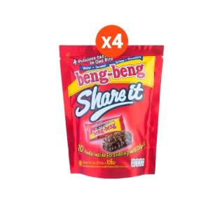 โปรโมชั่น : 4ชิ้น Beng Beng Share It เบงเบง แชร์ อิท 95 กรัม