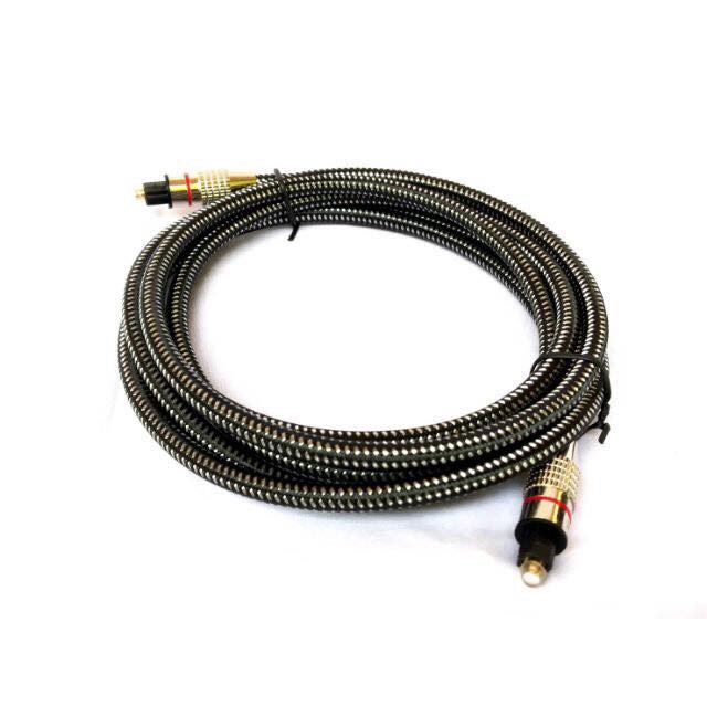 Glink สาย Optical Audio Digital Cable 2 เมตร สำหรับ ทีวี เครื่องเสียง Home Theater สายออฟติคอล คุณภาพสูง