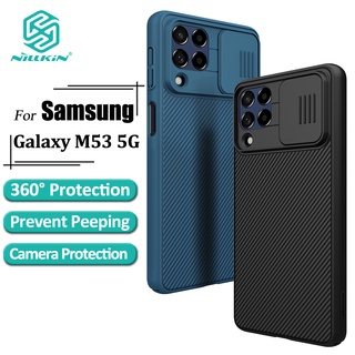 Nillkin CamShield เคสโทรศัพท์ Samsung Galaxy M53 5G เคสกล้อง เลื่อน ป้องกัน หรูหรา แข็ง PC กันกระแทก ฝาหลัง