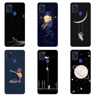 เคสโทรศัพท์ซิลิโคนนุ่มป้องกันรอยสําหรับ Samsung Galaxy A 21s Samsung A 21s A 21s A 21s