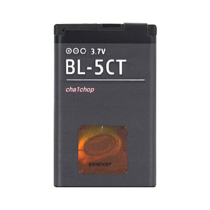 แบตเตอรี่ แท้ Nokia 3720C 5220 5220XM 6730 6330 6303i 6303 C5-00 C6-01 BL-5CT 1050mAh รับประกันนาน 6