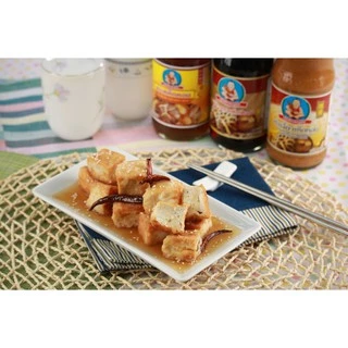 ซอสเห็ดหอม ตราเด็กสมบูรณ์ 350ก. / Deksomboon Brand Mushroom Vegetarian Sauce 350g