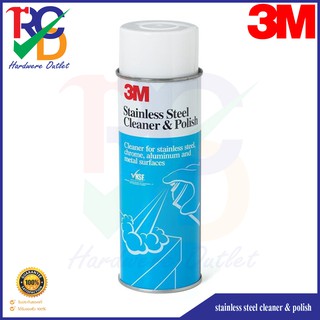 3M ผลิตภัณฑ์ทำความสะอาด และเคลือบเงาพื้นผิวสเตนเลส 600ml.