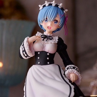 POP UP PARADE Rem / Re:ZERO รีเซทชีวิต ฝ่าวิกฤตต่างโลก เรม เร็ม รัม รีเซโร่ โมเดล ฟิกเกอร์แท้ Figure อนิเมะ