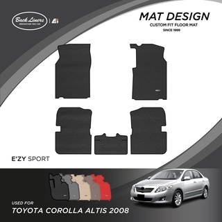 พรมปูพื้นรถยนต์เข้ารูปสำหรับ Toyota Altis (ปี 2008-2013)