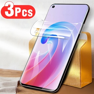 3 PCS Hydrogel Film For Oppo A96 Screen Protector Soft TPU Cover For Oppo A36 A76 A96 Protective Film