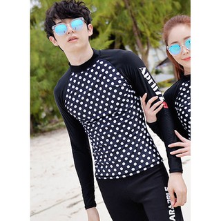 JC-746 ชุดว่ายน้ำ ผู้ชาย Long sleeve XXXL