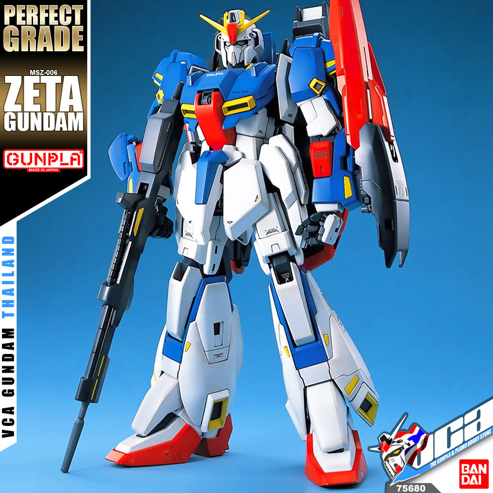 BANDAI GUNPLA PERFECT GRADE PG 1/60 MSZ006 ZETA GUNDAM โมเดล กันดั้ม
