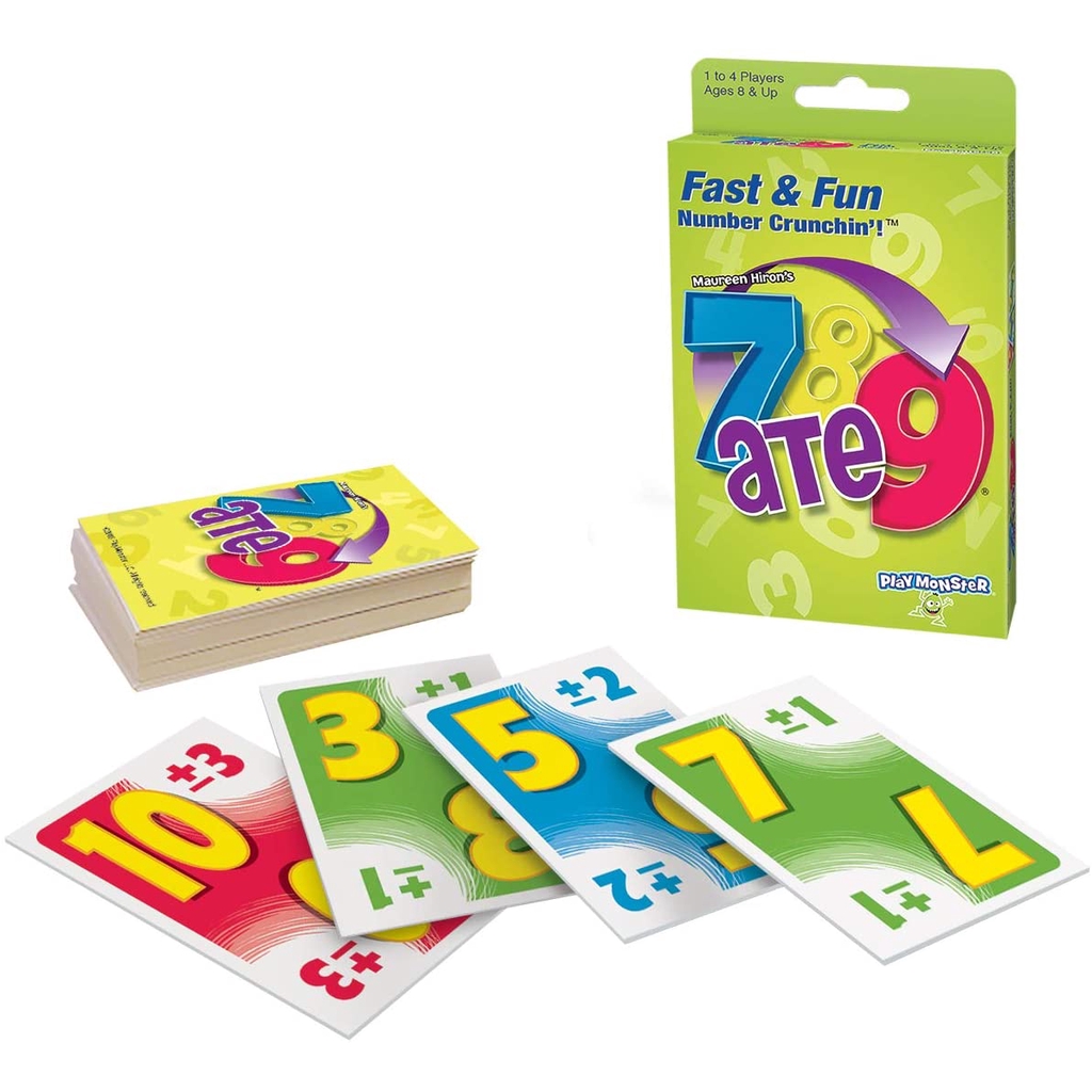 การ์ดเกม PlayMonster - 7 Ate 9 - ทักษะคณิตศาสตร์