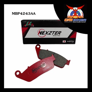 NEXZTER ผ้าเบรค สำหรับรถ FORZA350/300(Y18+) และ Big Bike รุ่นต่างๆตามหลายละเอียด รุ่น MU SPEC 4243AA