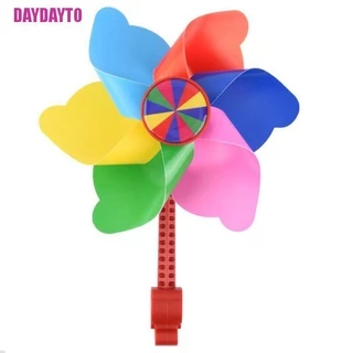 [DAYDAYTO] แฮนด์จักรยานสําหรับเด็ก Pinwheel Windmill ตกแต่งสําหรับเด็ก