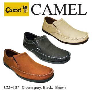 Camel CM-107 รองเท้าหนังลำลองสำหรับสุภาพบุรุษ