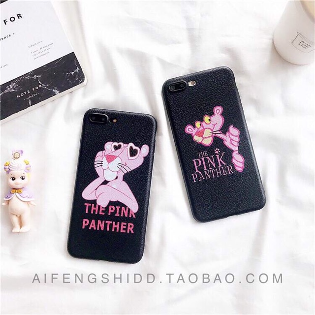 Pink panther แอบมอง Pink panther จับแก้ม  iPhone 6/6s/6+/6s+/7/7+/8/8+