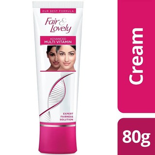 ครีมปรับผิวขาวกระจ่างใส Fair &amp; Lovely Advanced Multi Vitamin Expert Fairness Solution 80 กรัม