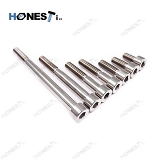 Honesti22 Gr5 Titanium Alloy Socket Screw Din912 M8X40 45 70 100mm 1.25p