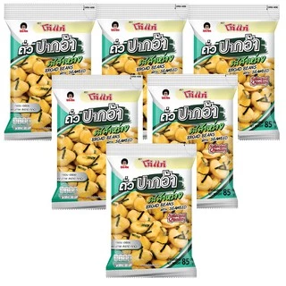 โก๋แก่ปากอ้ารสสาหร่าย 20บาท 85g (1เเพ็ค 6ซอง)