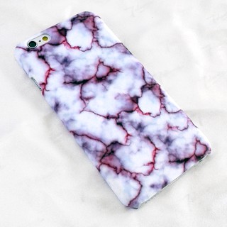 พร้อมส่ง เคสลาย White Red Marble