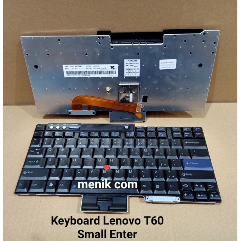Lenovo Thinkpad R60 R60E R61 T60 W500 W700 คีย์บอร์ดป้อนขนาดเล็ก