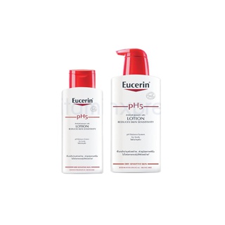 Exp 07/24 Eucerin pH5 LOTION 250ml/400ml ยูเซอริน โลชั่น ph5 บำรุงผิว ชุ่มชื้น