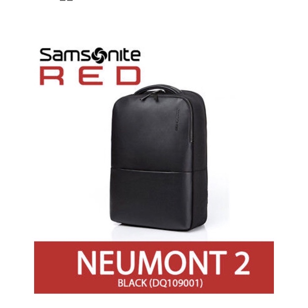 กระเป๋าเป้สะพายหลัง Samsonite RED NEUMONT 2 สีดํา สไตล์โมเดิร์น109001- แล็ปท็อป pu