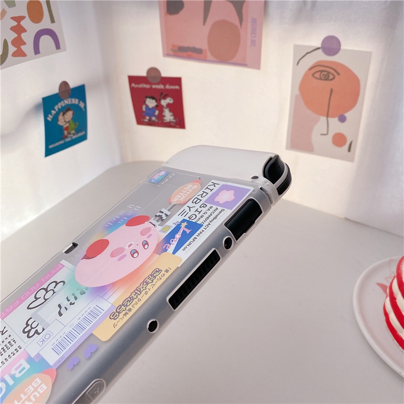 เคสซิลิโคน TPU แบบนิ่ม ลายการ์ตูนน่ารัก สําหรับ Nintendo Switch OLED